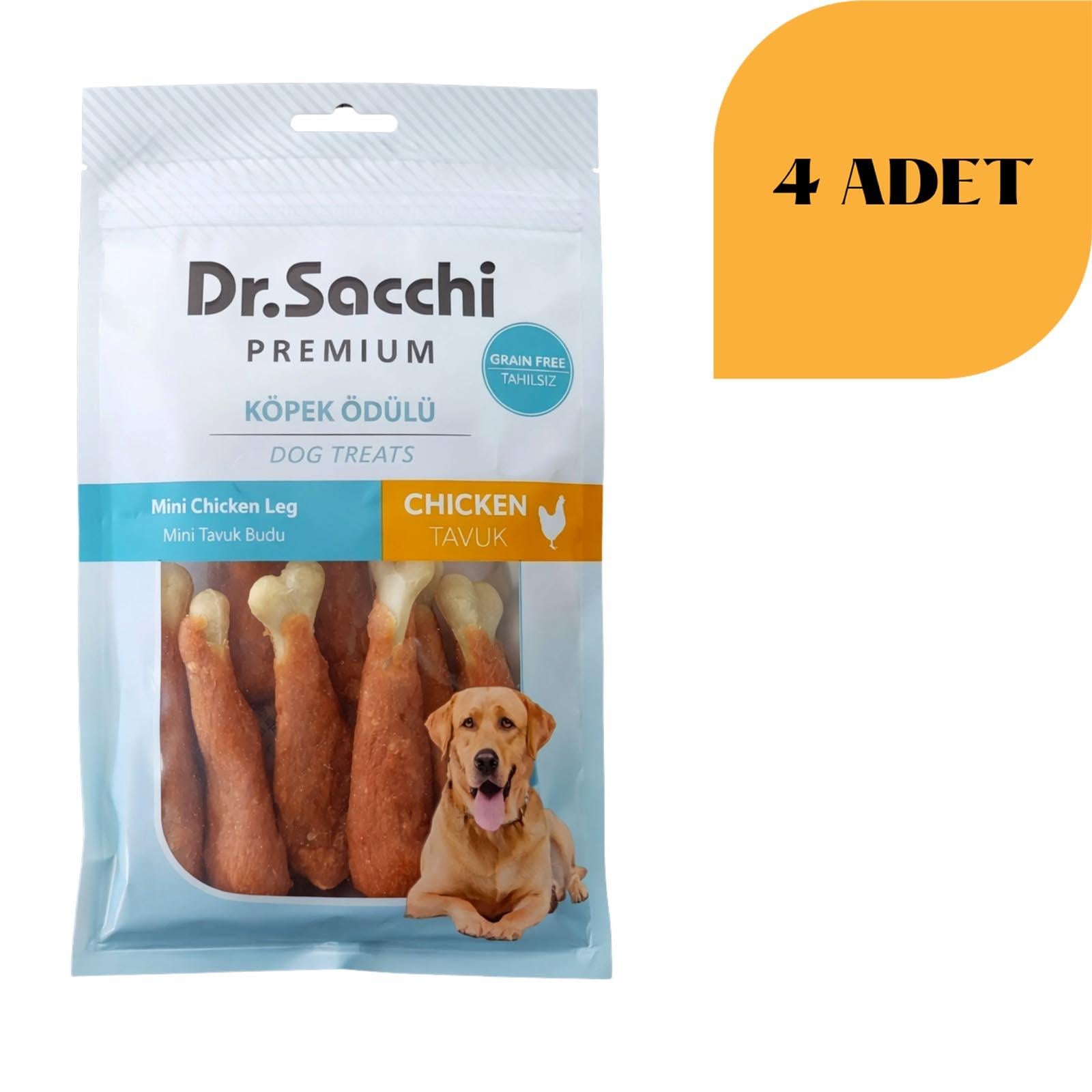 Dr. Sacchi Mini Tavuk But Kemik Köpek Ödülü 100 g x 4 Adet