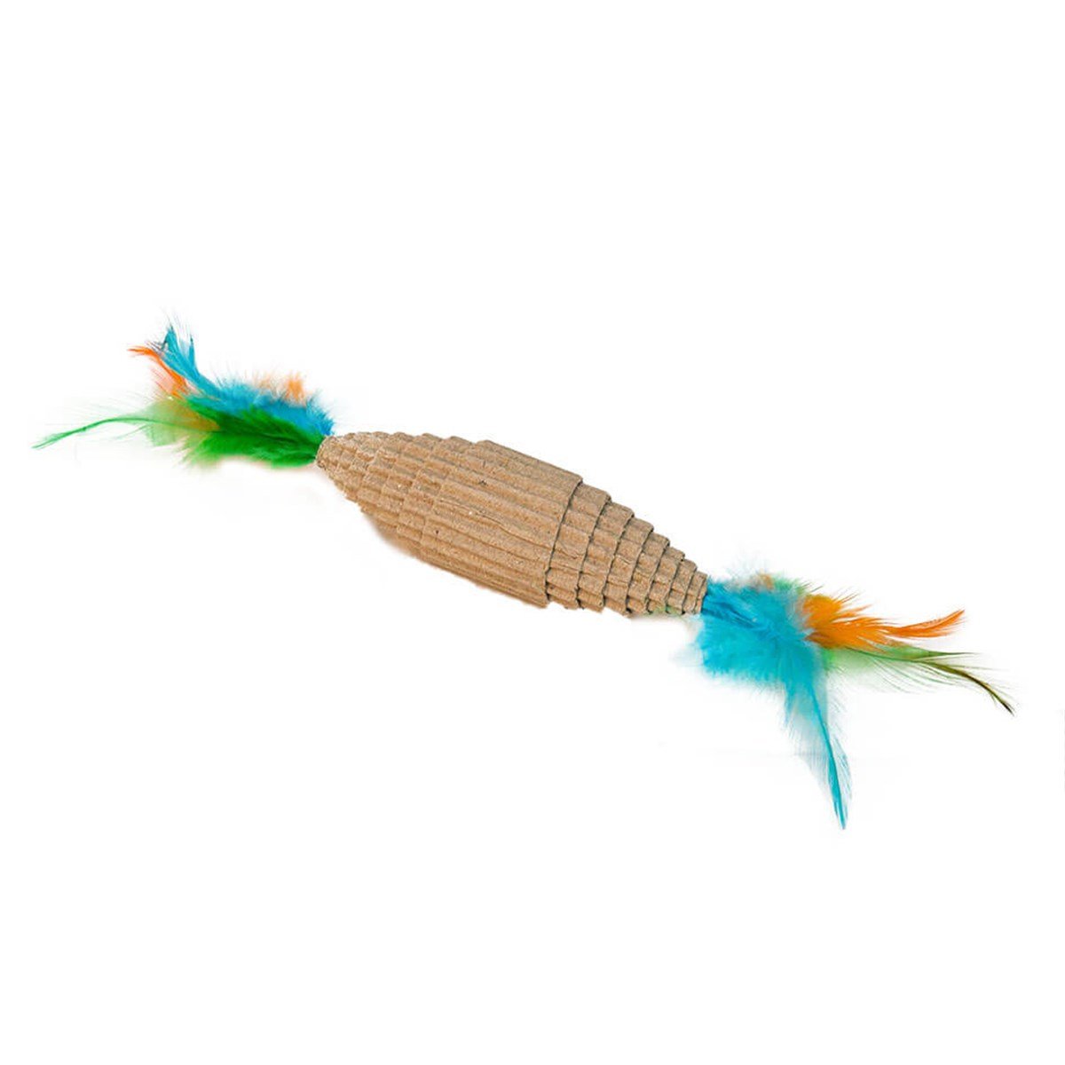 Eastland Karton Tüylü Kedi Oyuncağı 10x3 CM