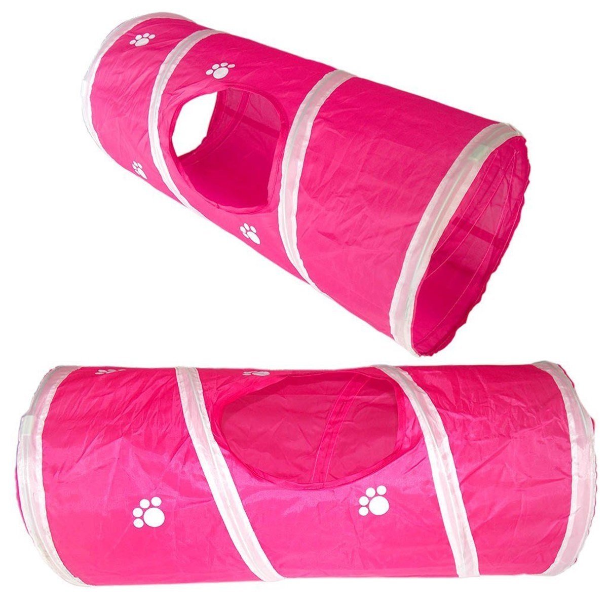 Eastland Oyun Tüneli Kedi Oyuncağı 55 Cm Fuşya