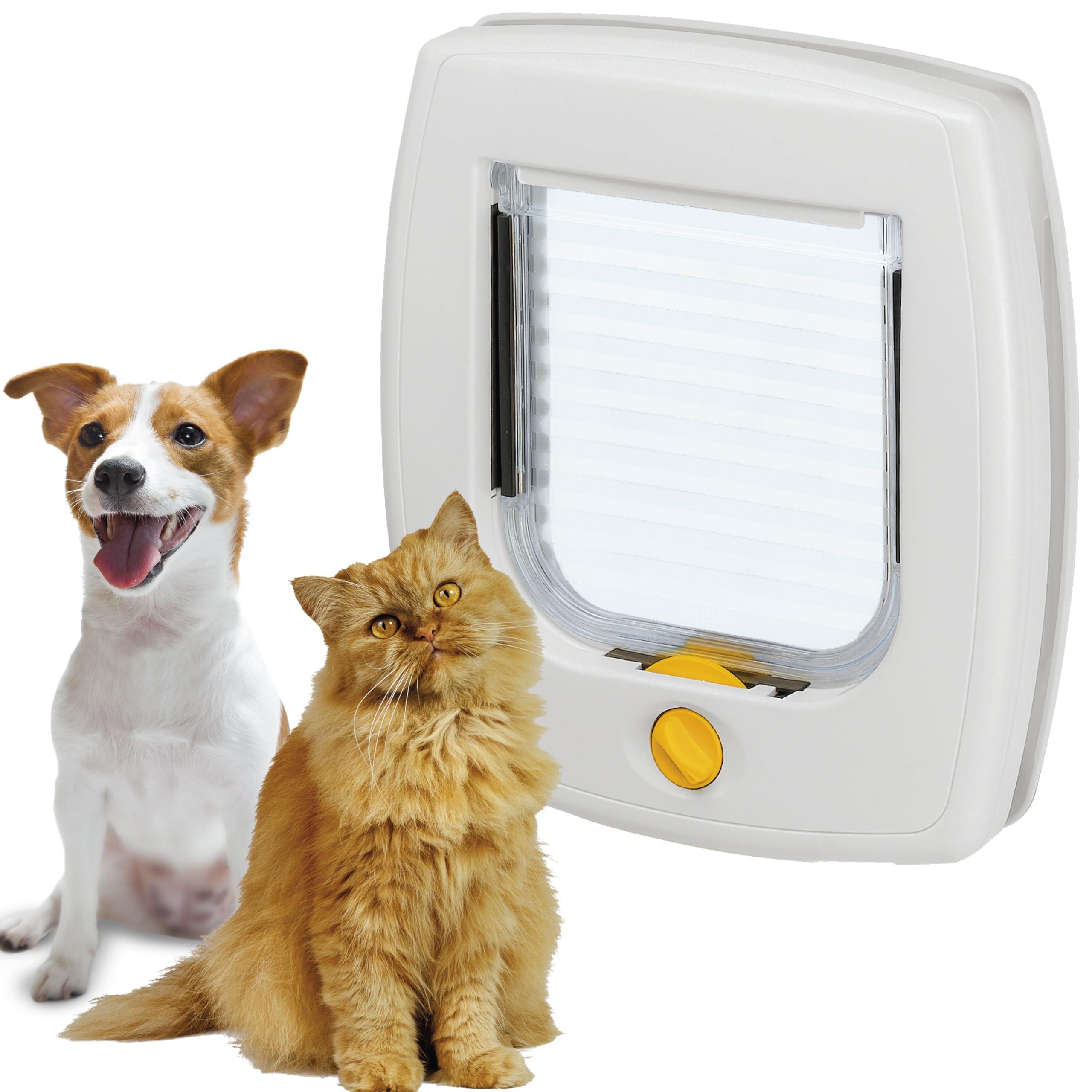 Ferplast Swing 3 2 Yollu Kedi Ve Köpek Kapısı 25,2 x 22,5 cm (Beyaz)