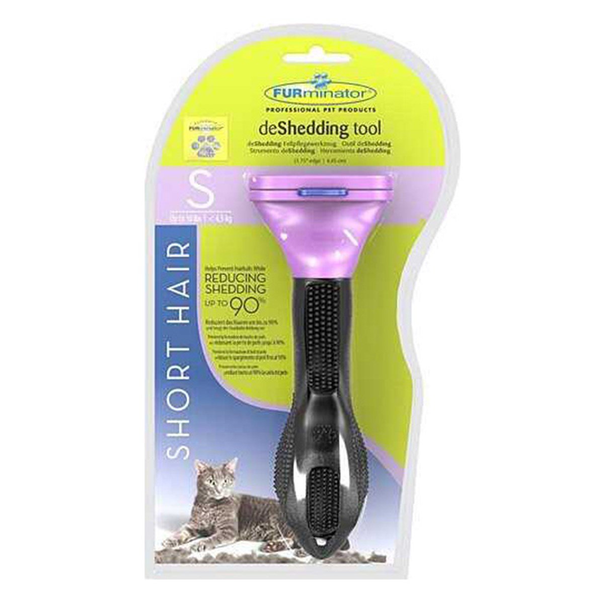 Furminatör Kısa Tüylü Kedi Tarağı Small