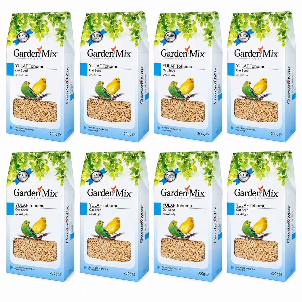 Garden Mix Platin Yulaf Tohumu 200 g (8 Adet)