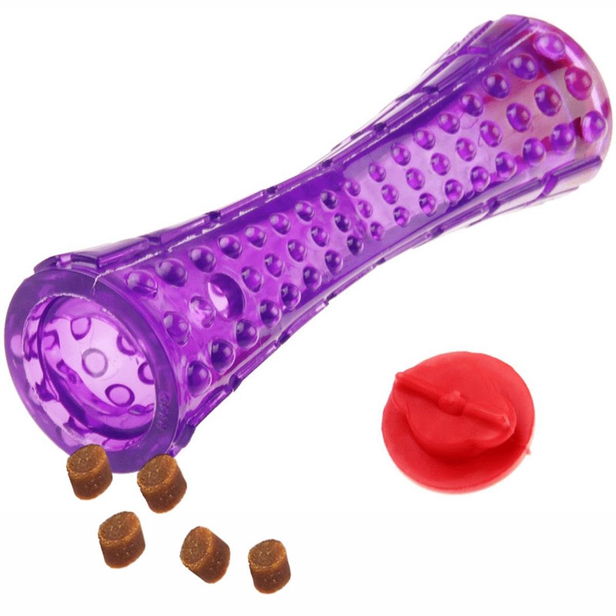 Gigwi Johnny Ödül Konulabilen Sesli Kauçuk Stick Köpek Oyuncağı  (M/L)