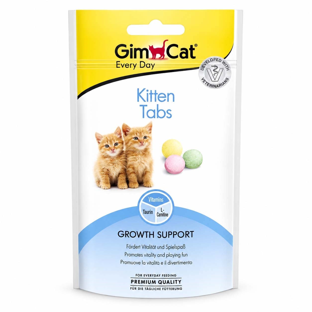 GimCat Kitten Tabs Taurinli Yavru Kedi Ödülü 40 g