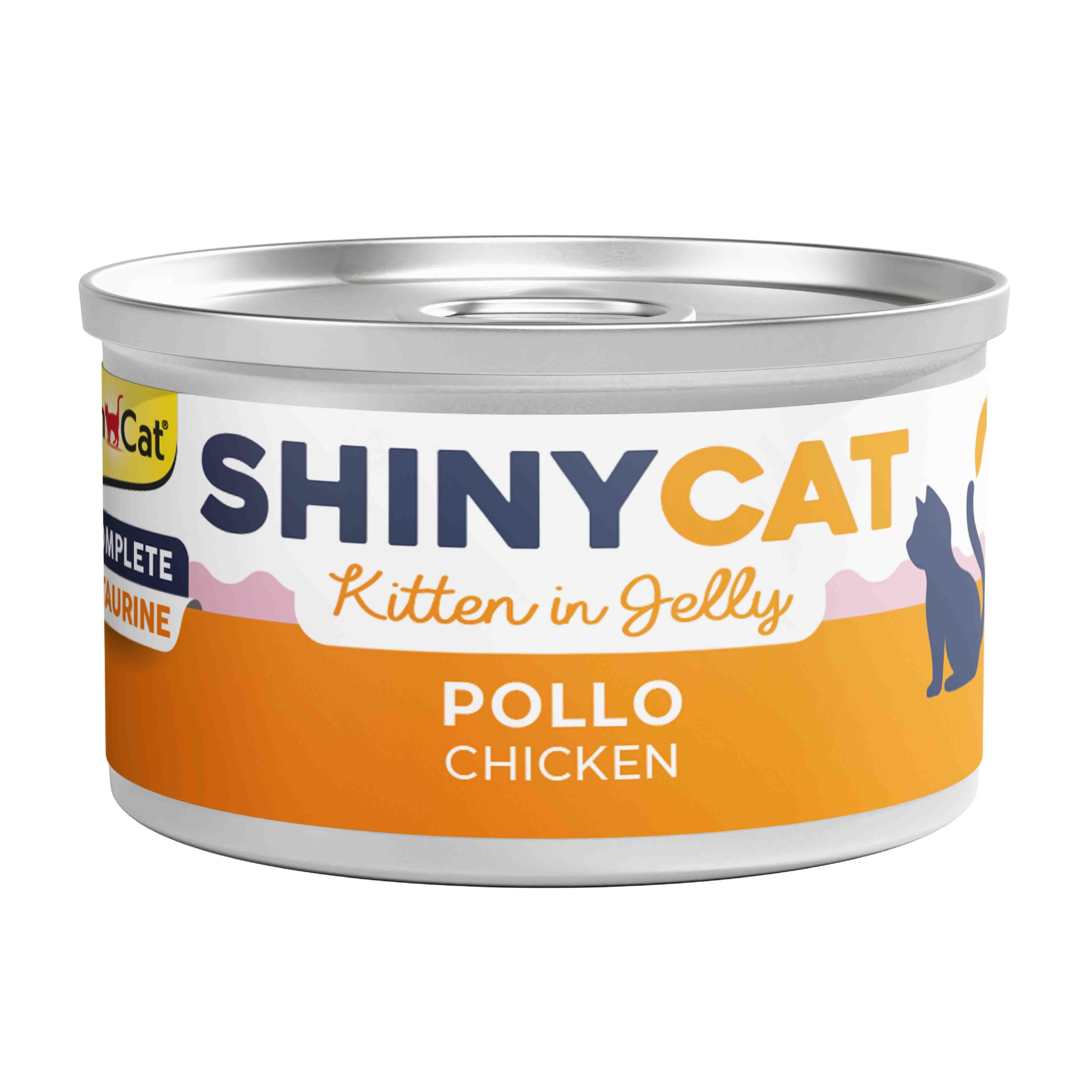 GimCat Shinycat Tavuklu Konserve Yavru Kedi Maması 70 Gr