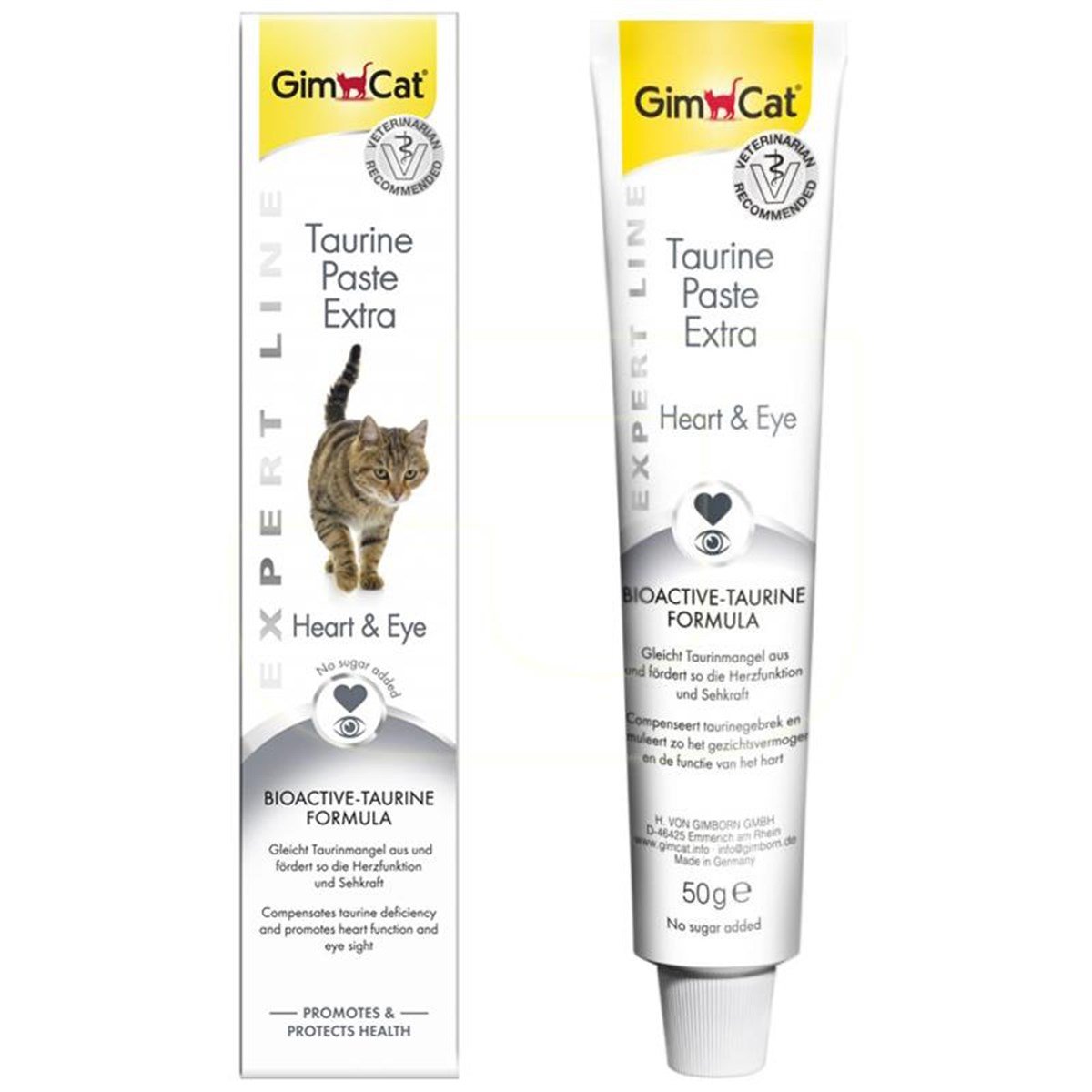 Gimcat Taurine Paste Kalp ve Göz Sağlığı Destekleyici Kedi Macunu  50 g