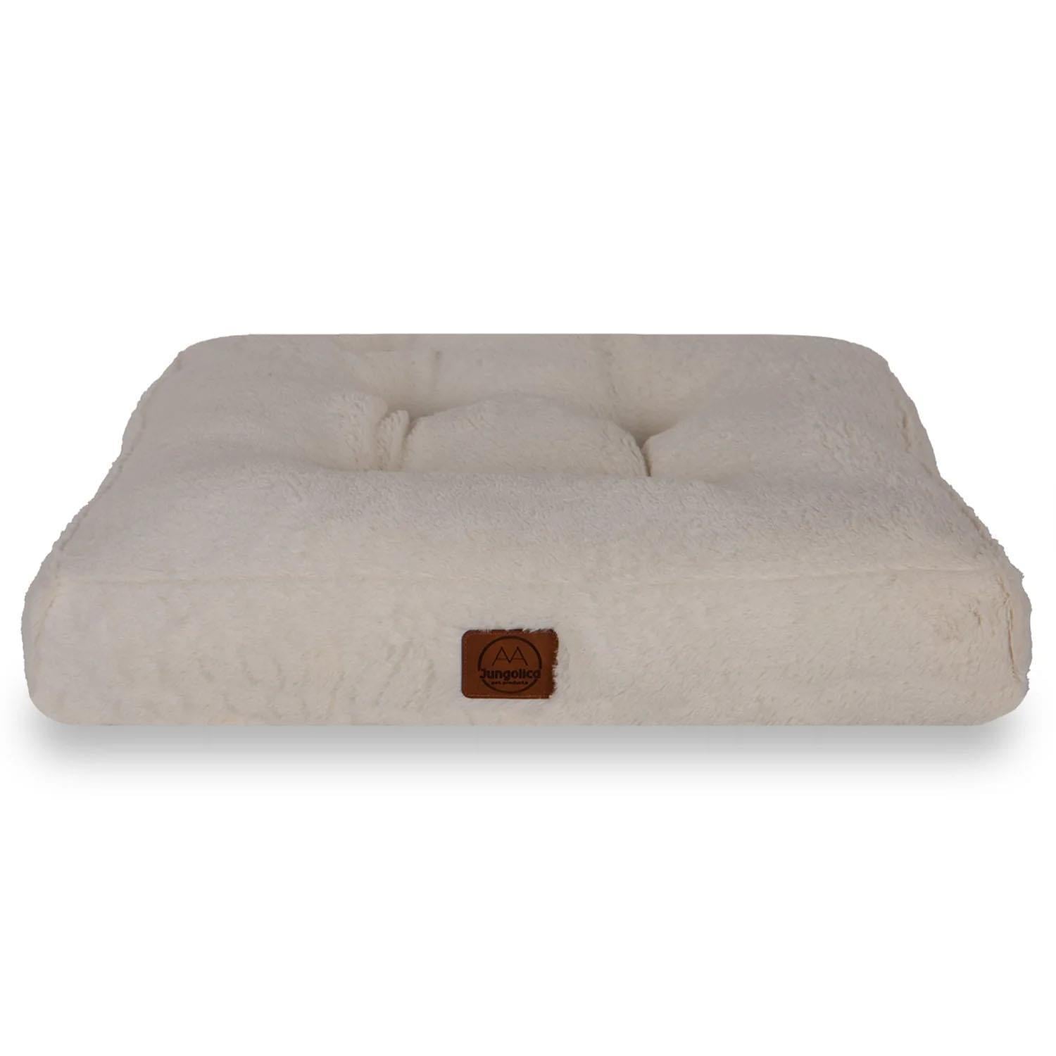 Jungolica Max Ultra Yumuşak Minder Köpek Yatağı 45 x 55 cm (Ekru)