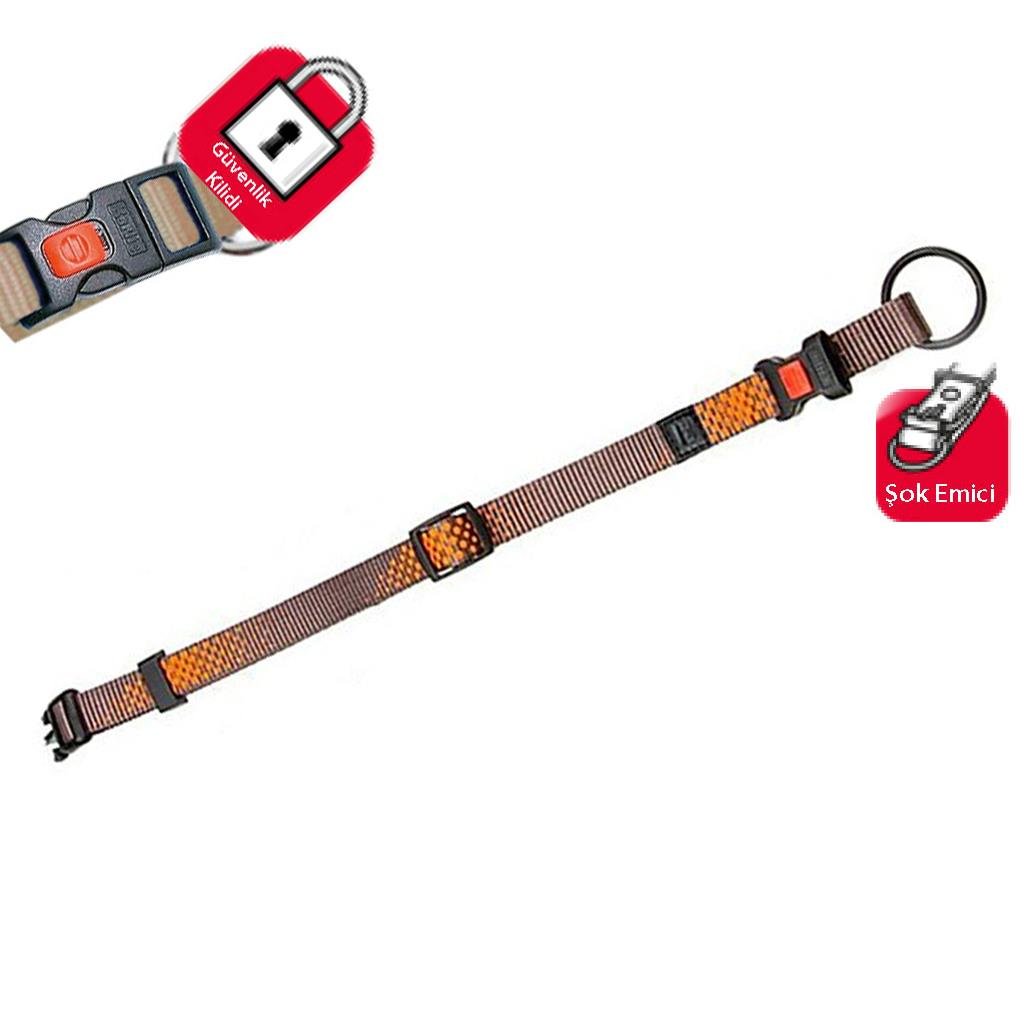 Karlie Kilitli Köpek Tasması Turuncu XS (20 - 35 cm)