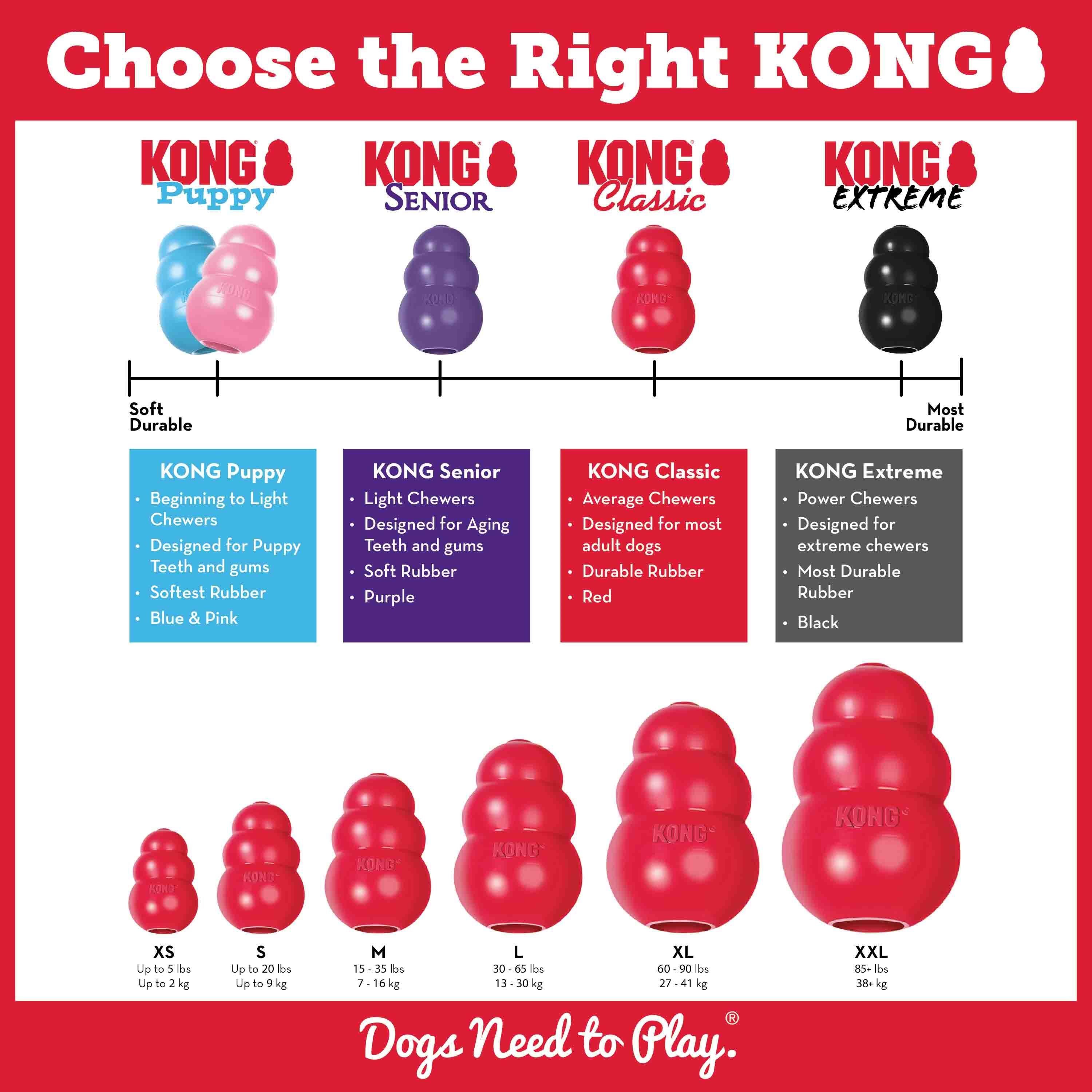 Kong Ödül Konulabilen Sert Kauçuk Köpek Oyuncağı XS (Pembe)