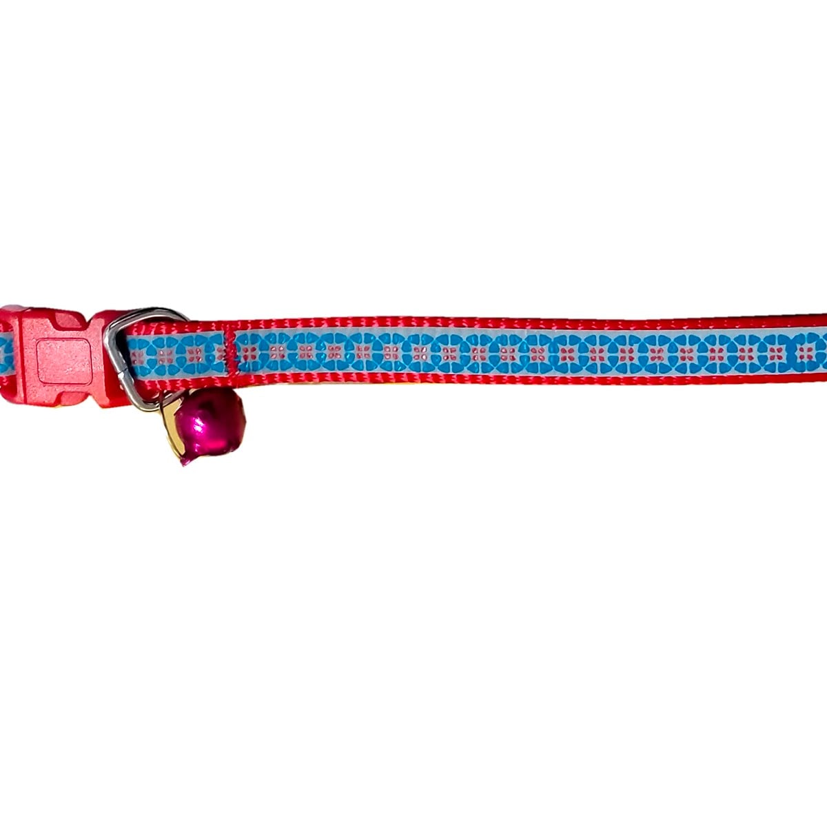 Lionpet Çıngıraklı Kedi Tasması 10 mm X 32 cm (Kırmızı)