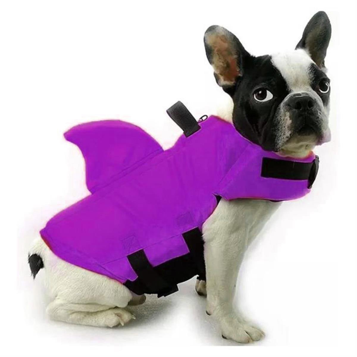 Lionpet Shark Köpek Can Yeleği  XS Lila