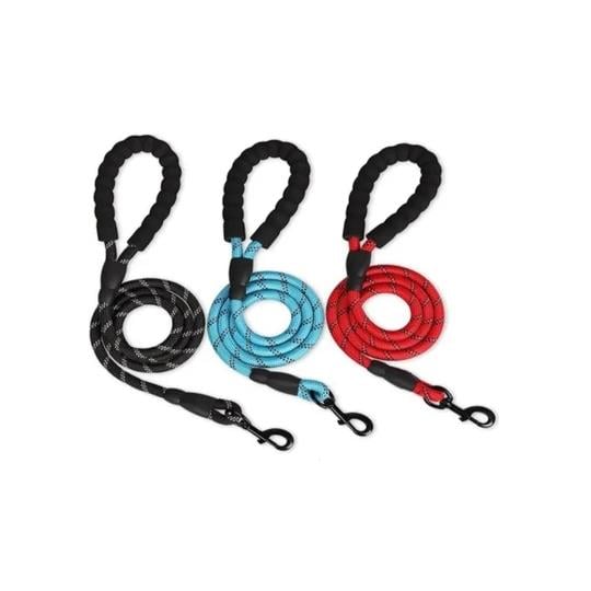 Lionpet Tutmalı Fitil Köpek Gezdirme Tasması 1,2 mm x 140 cm (Karışık Renk)