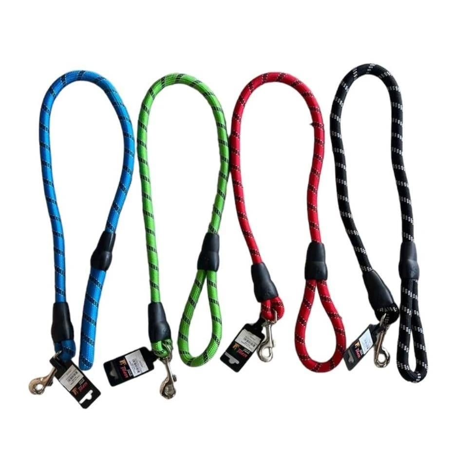 Lionpet Tutmalı Fitil Köpek Gezdirme Tasması 1,2 mm x 140 cm (Karışık Renk)