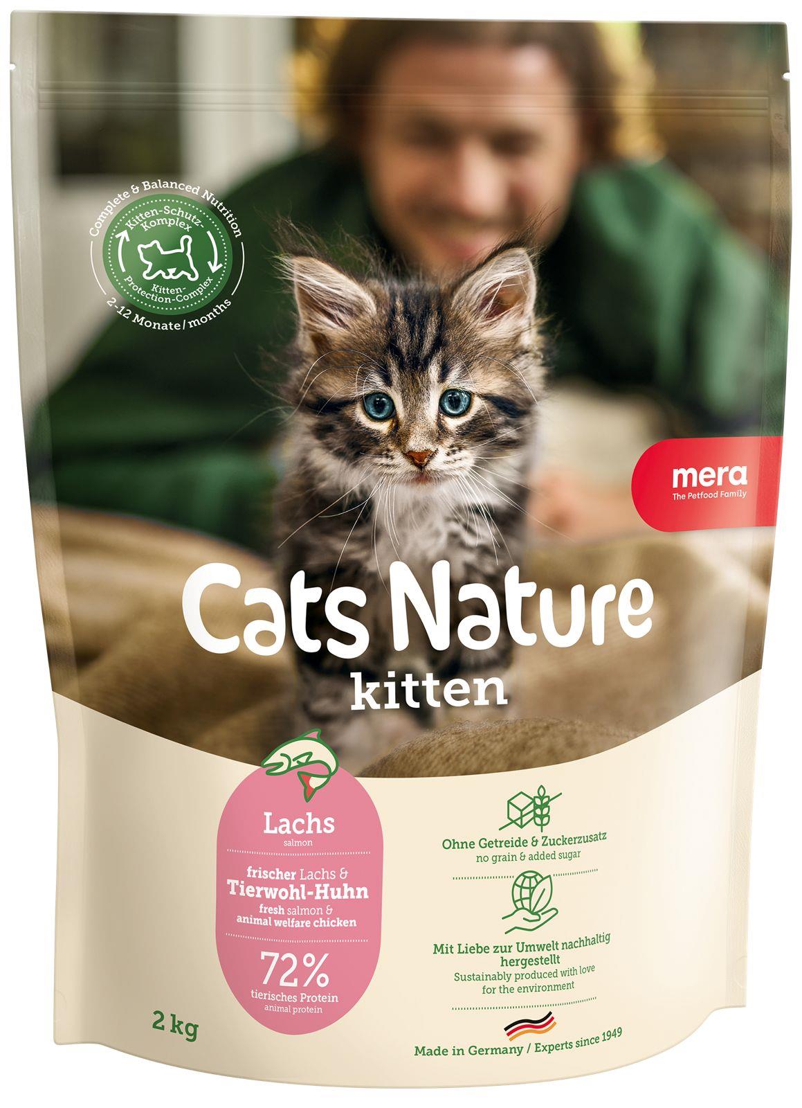 Mera Cat Nature Somonlu Yavru Kedi Maması 2 Kg