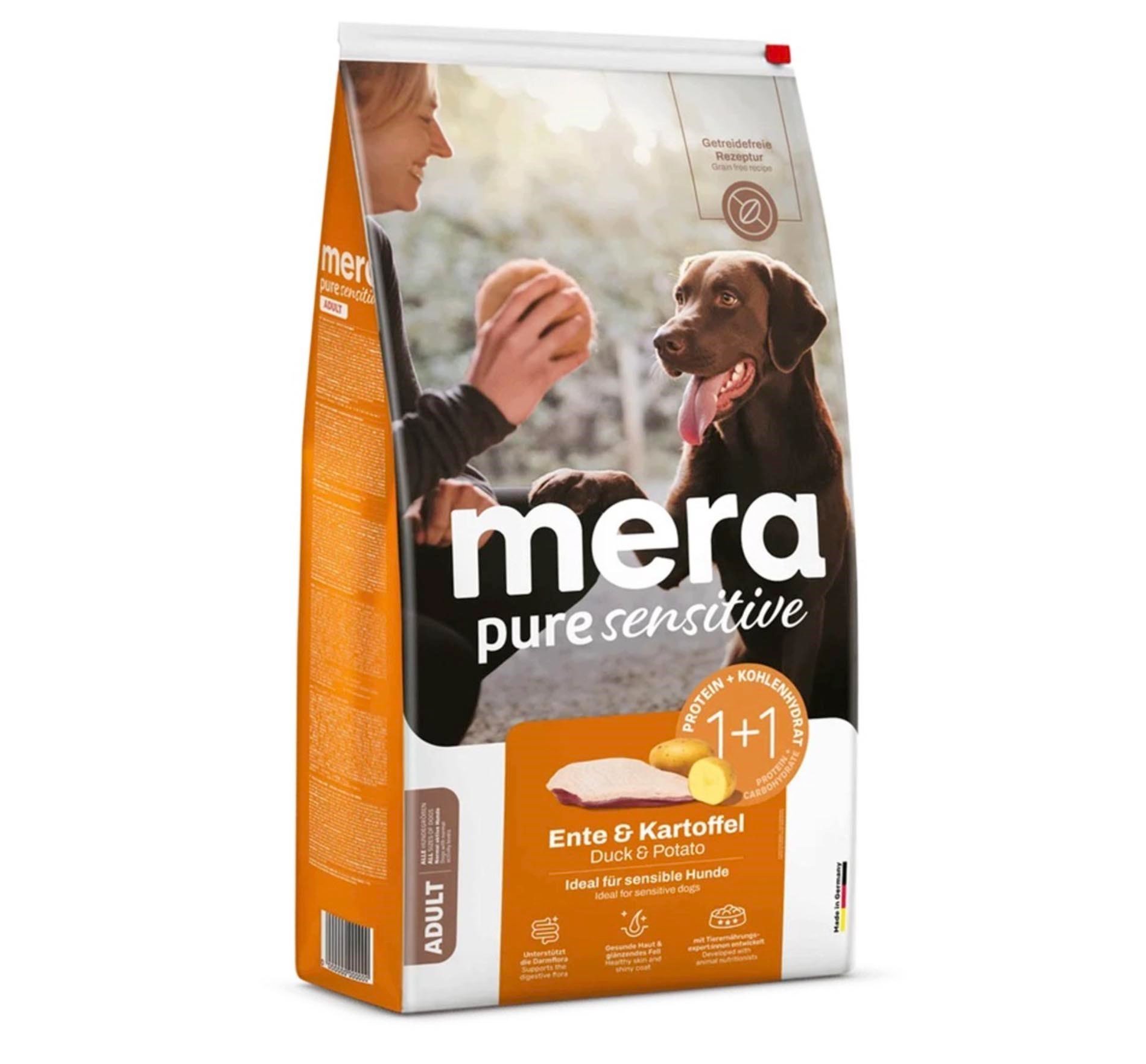 Mera Pure Sensitive Adult Ördekli Patatesli Tahılsız Köpek Maması 12,5 kg