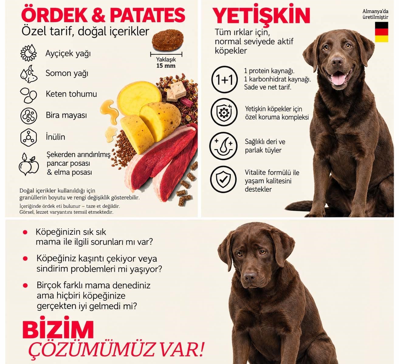 Mera Pure Sensitive Adult Ördekli Patatesli Tahılsız Köpek Maması 12,5 kg