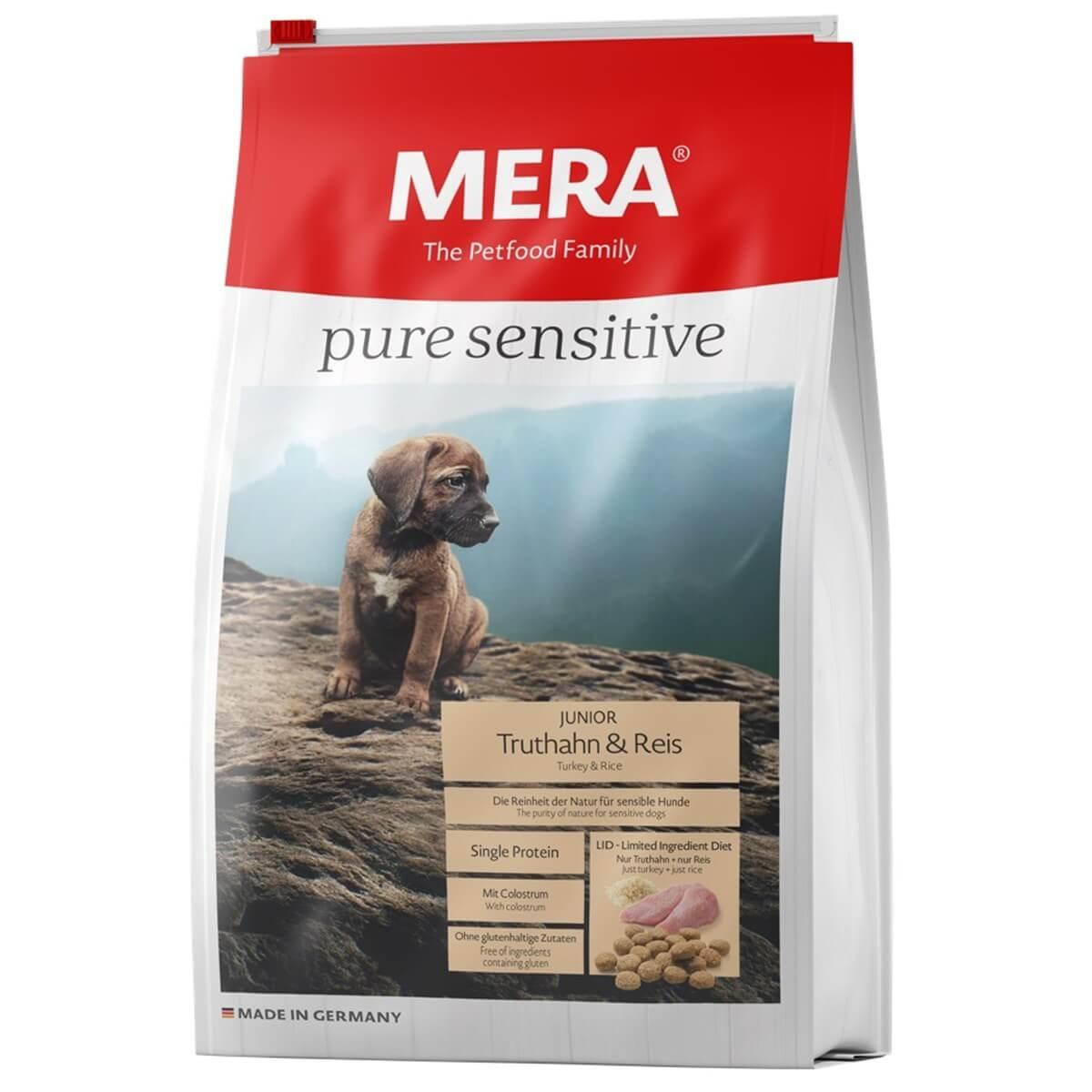 Mera Pure Sensitive Junior Hindi Etli Yavru Köpek Maması 12.5 Kg