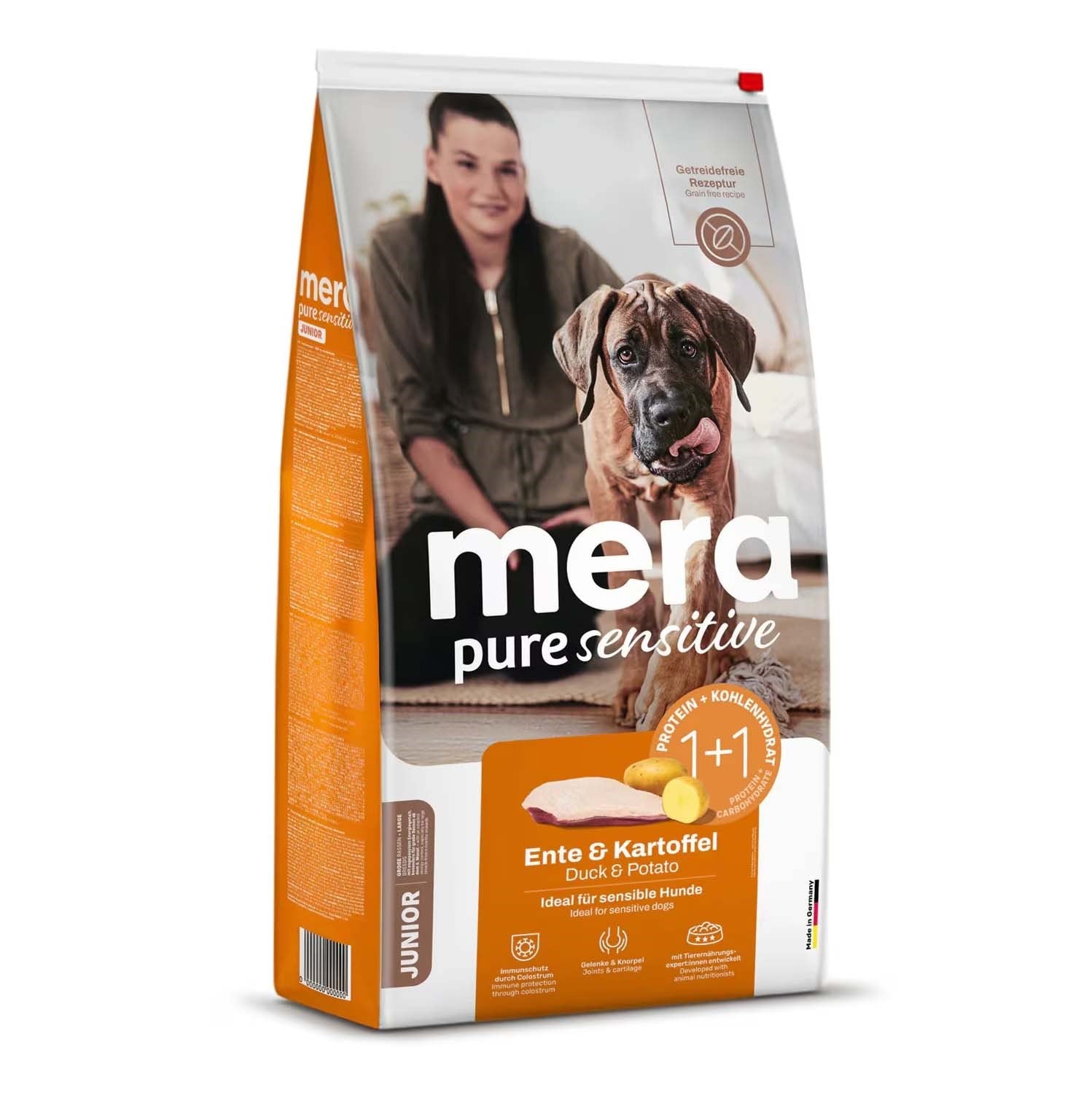 Mera Pure Sensitive Junior Ördekli Patatesli Büyük Irk Yavru Köpek Maması 12,5 kg