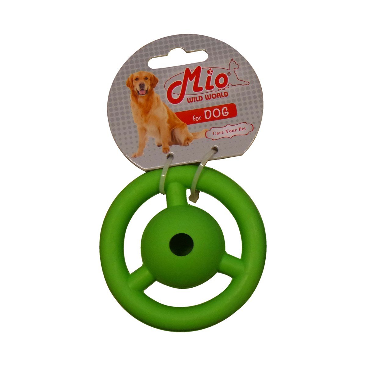 Mio Renkli Satürn Kauçuk Köpek Oyuncağı  9 cm