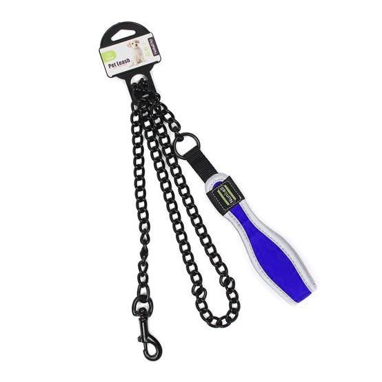 Nunbell Yumuşak Tutmalı Zincir Köpek Gezdirme Tasması 25 mm x 120 cm