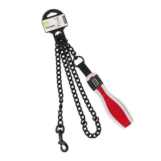 Nunbell Yumuşak Tutmalı Zincir Köpek Gezdirme Tasması 35 mm x 120 cm