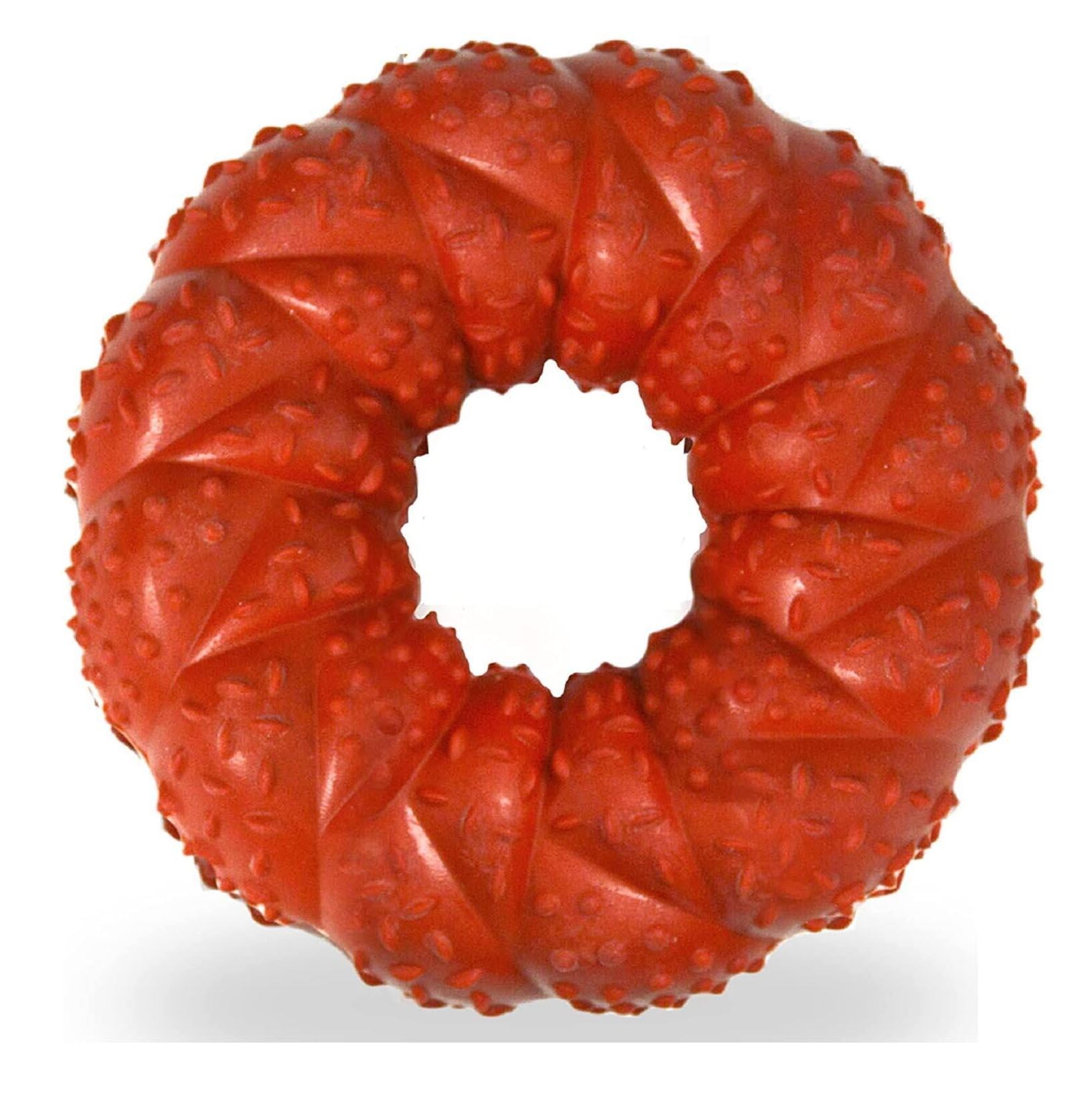 Nylabone Biftek Aromalı Kauçuk Sert Simit Köpek Oyuncağı (M)