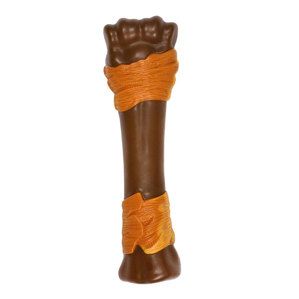 Nylabone Ördek Aromalı Kauçuk Sert İlik Kemiği Köpek Oyuncağı 19,5 cm (XL)