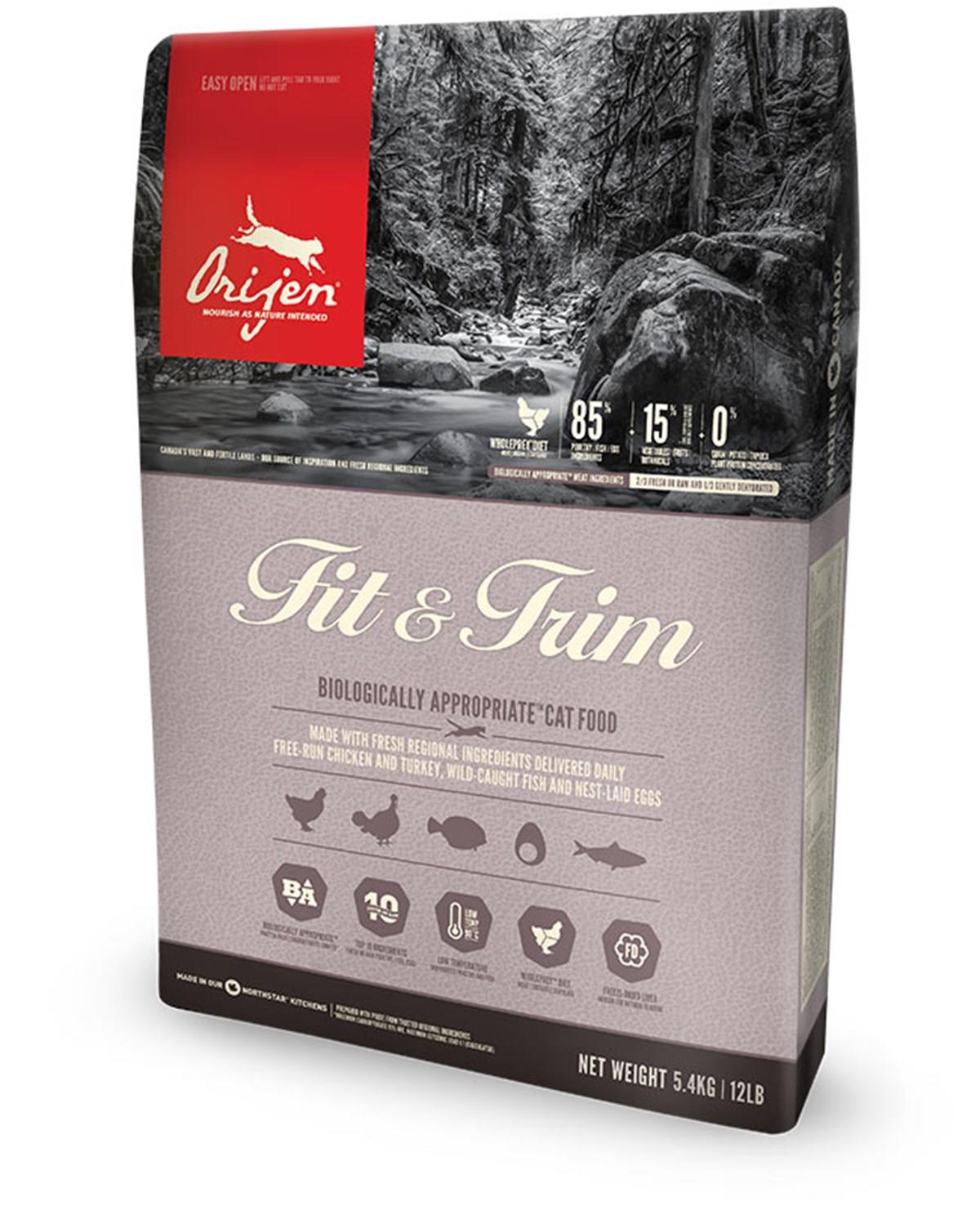 Orijen Fit-Trim Tahılsız Kilo Kontrolü İçin Diyet Kedi Maması 1,8 Kg