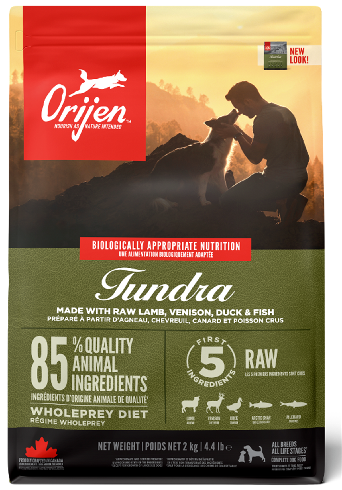 Orijen Tundra Tahılsız Köpek Maması 2 Kg