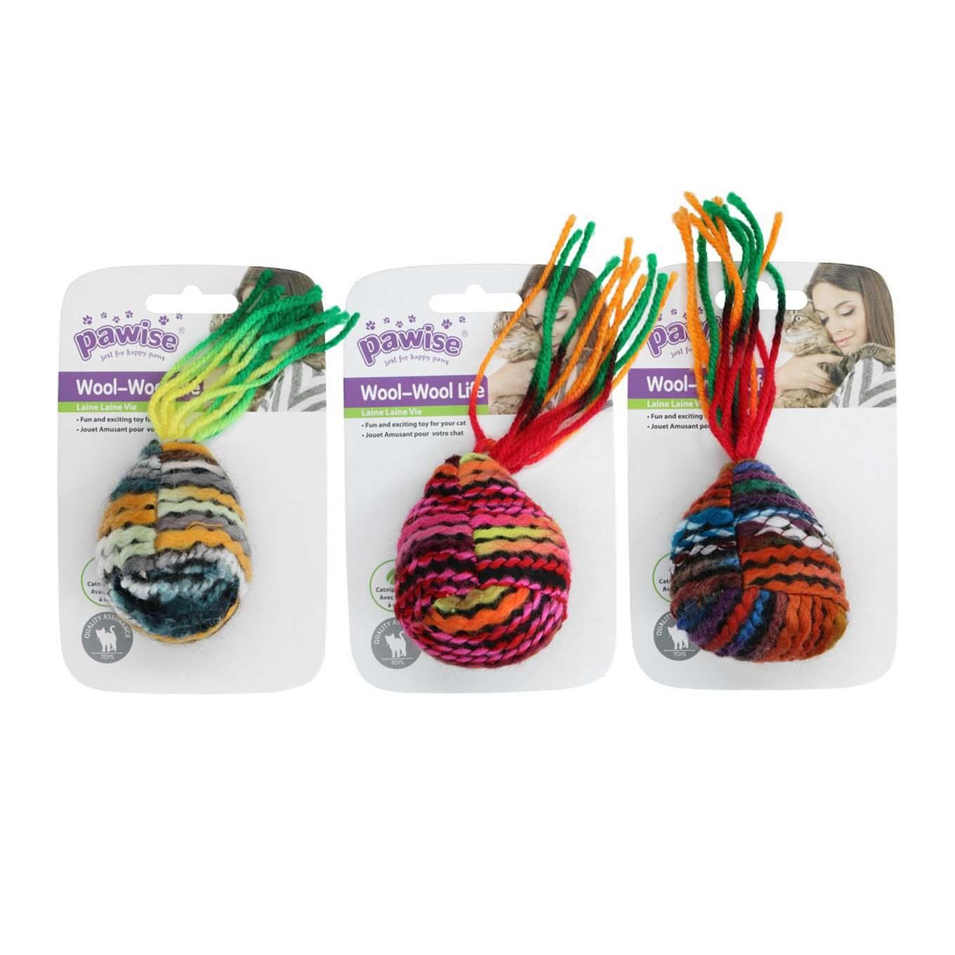 Pawise Meow Meow Catnipli Yün Kese Kedi Oyuncağı 6 cm