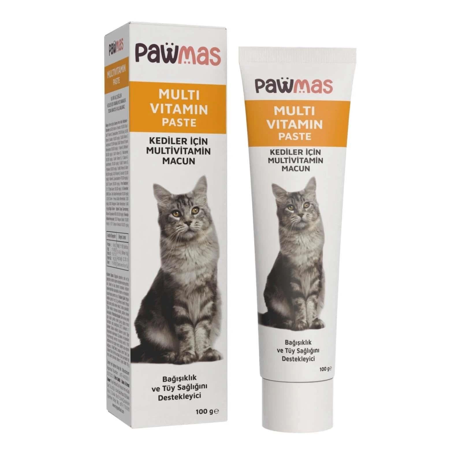 Pawmas Multivitamin Kedi Macunu 100 g
