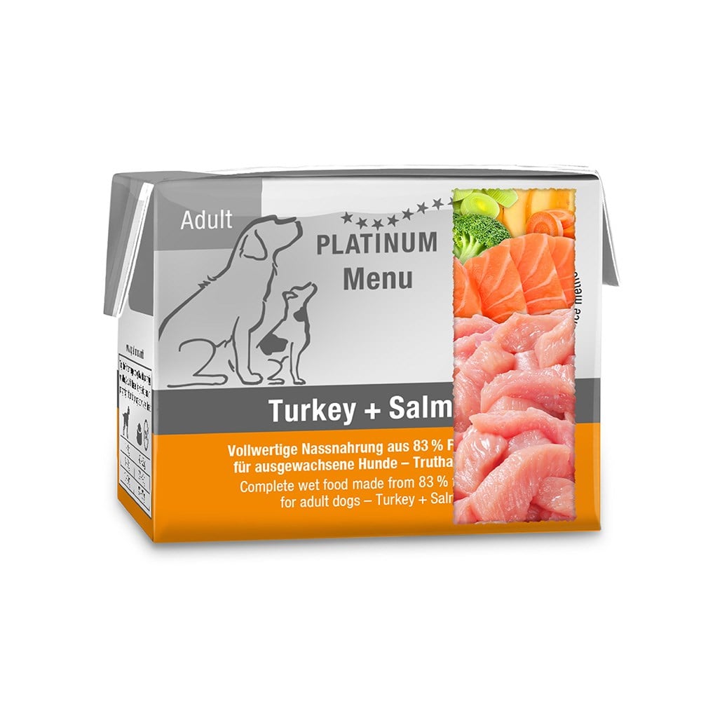 Platinum Hindili ve Somonlu Yaş Köpek Maması 90 Gr