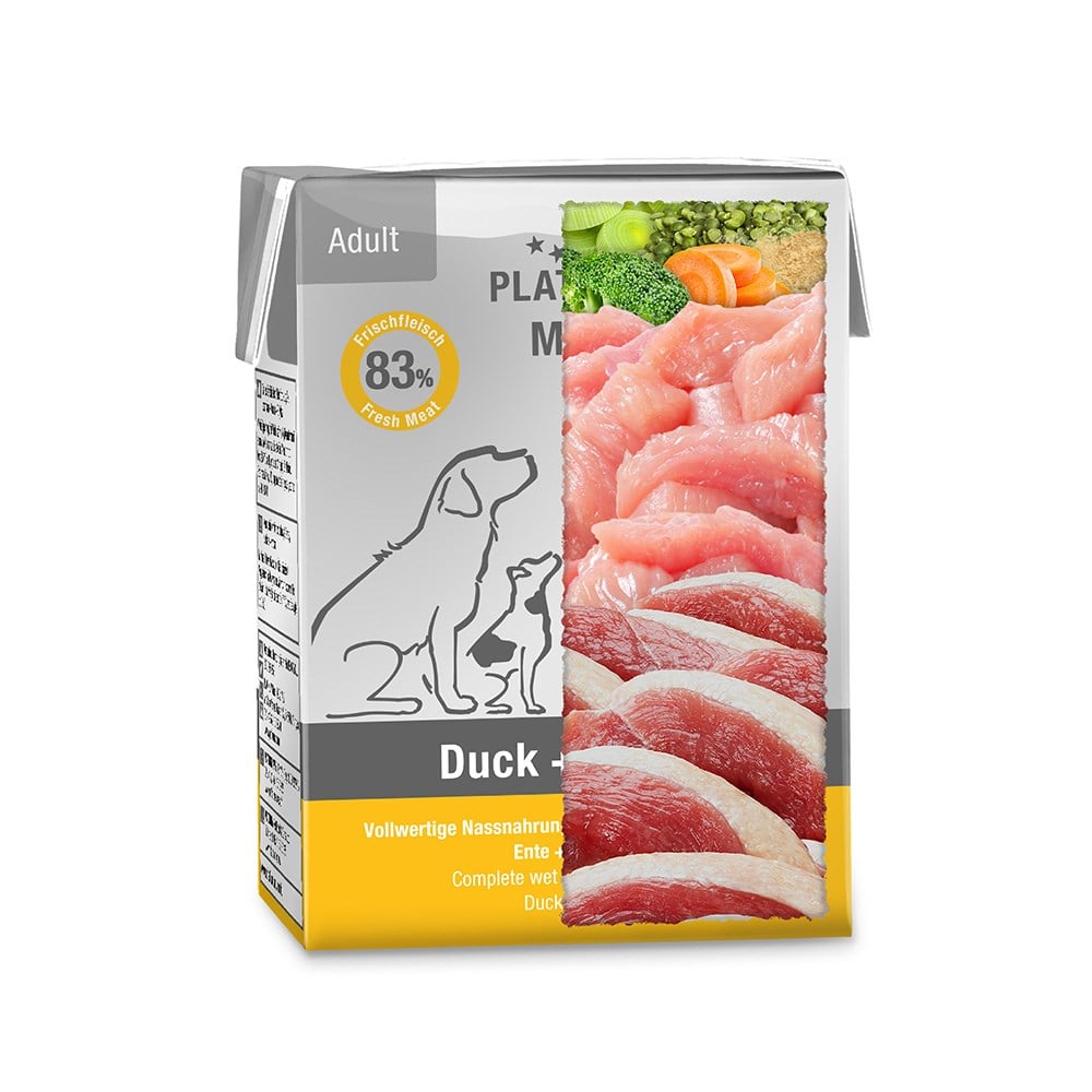 Platinum Ördekli ve Hindili Yaş Köpek Maması 375 Gr