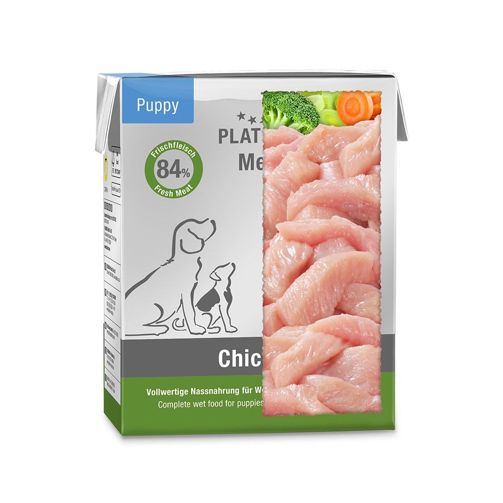 Platinum Tavuklu Yavru Yaş Köpek Maması 375 Gr