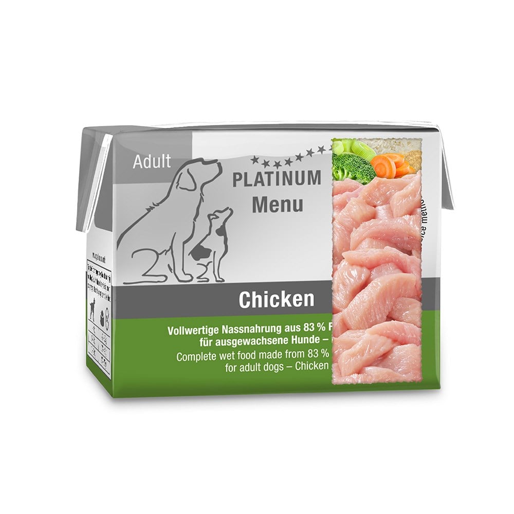 Platinum Tavuklu Yetişkin Yaş Köpek Maması 90 Gr