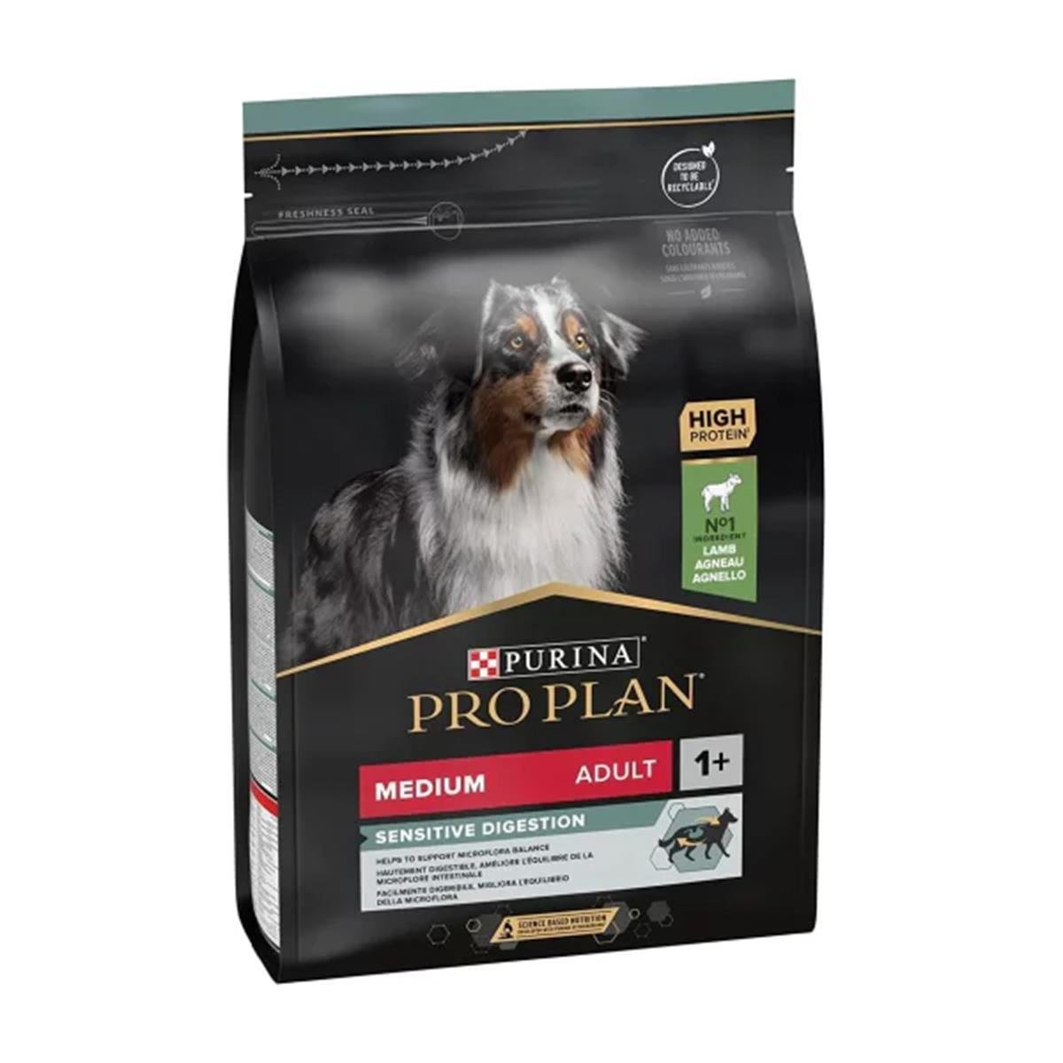 ProPlan Sensitive Digestion Orta ve büyük Irk Kuzulu Yetişkin Köpek Maması 3 Kg
