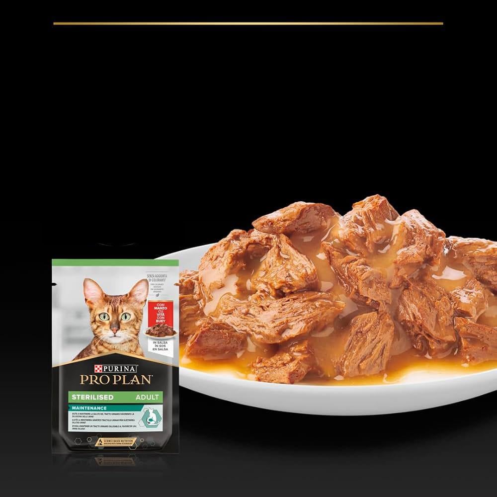 Proplan Sterilised Biftekli Kısırlaştırılmış Kedi Konservesi  85 gr
