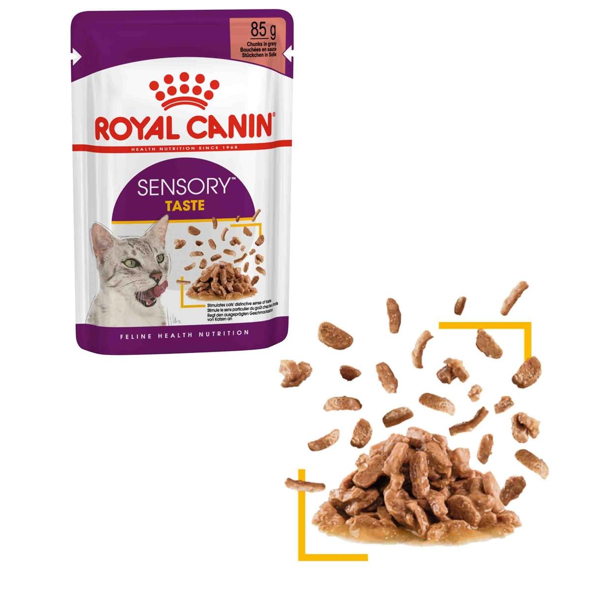 Royal Canin Sensory Taste Etli Ve Balıklı  Yetişkin Kedi Konservesi 85 Gr (12 Adet)