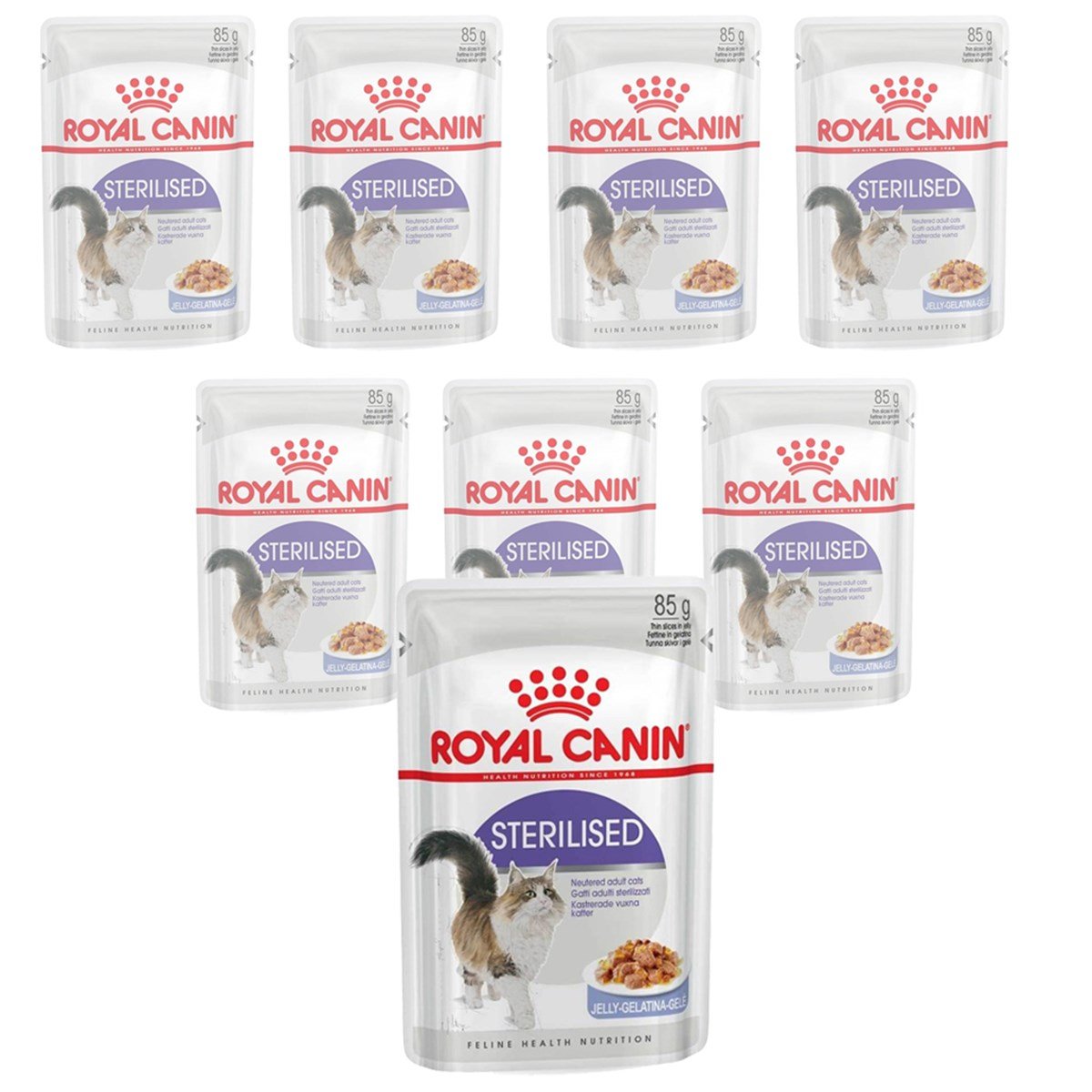 Royal Canin Sterilised Jelly Kısırlaştırılmış Kedi Konservesi 85 Gr (12 Adet)