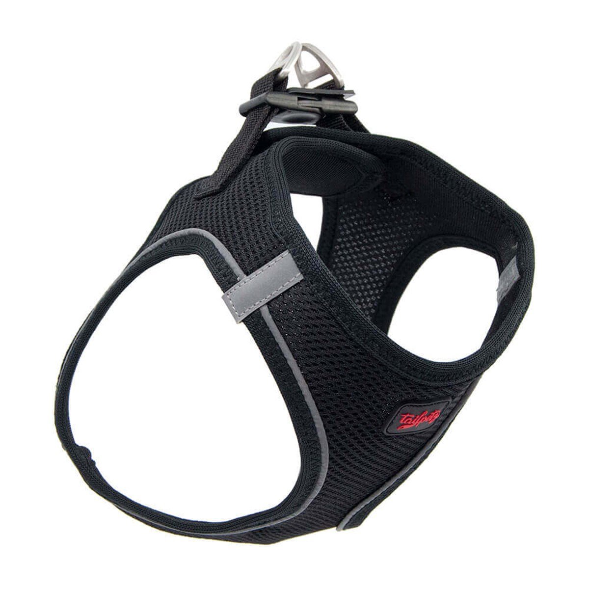 Tailpetz Airmesh Köpek Göğüs Tasması Siyah