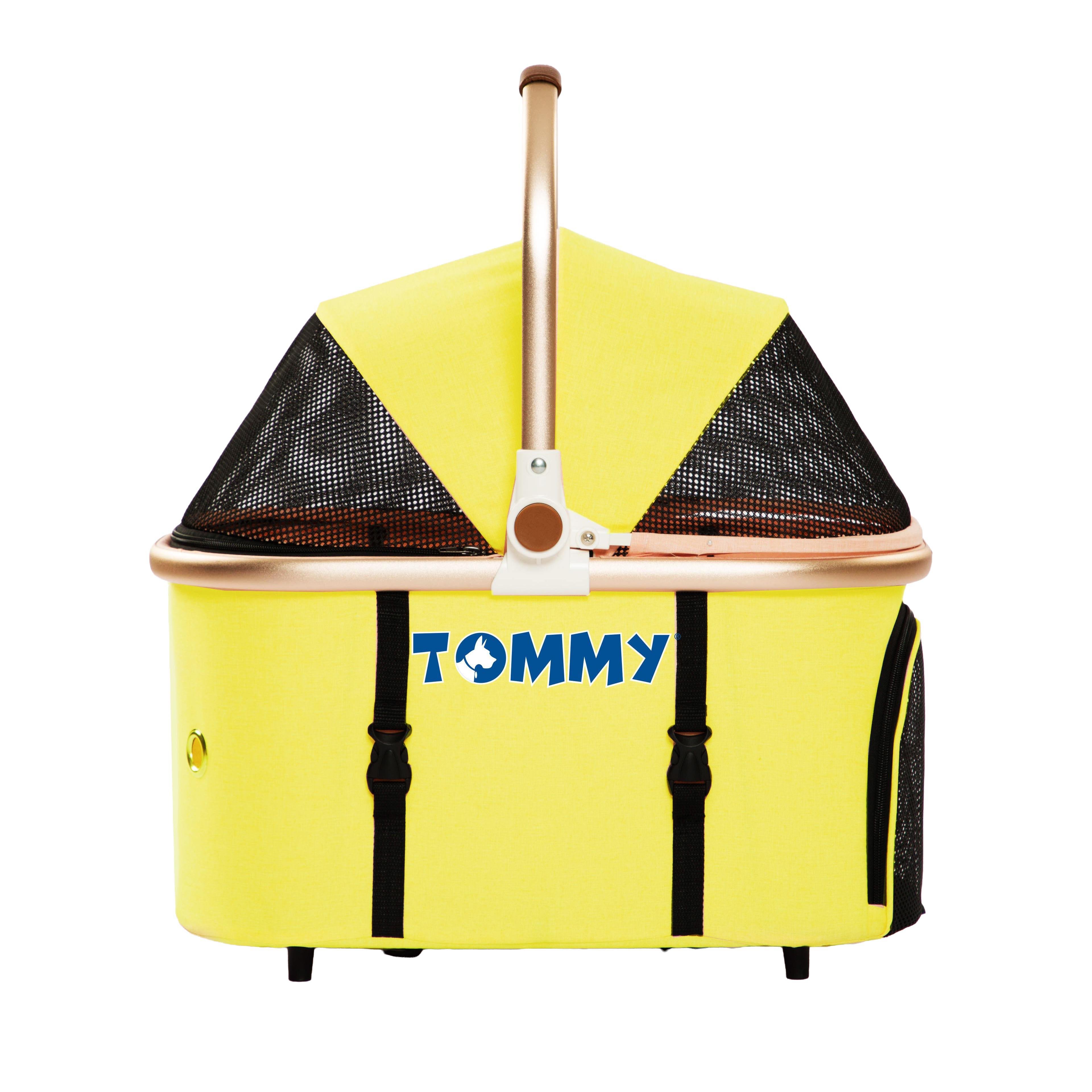 Tommy Gold Kedi Ve Köpek Gezdirme Arabası 110 cm (Sarı)
