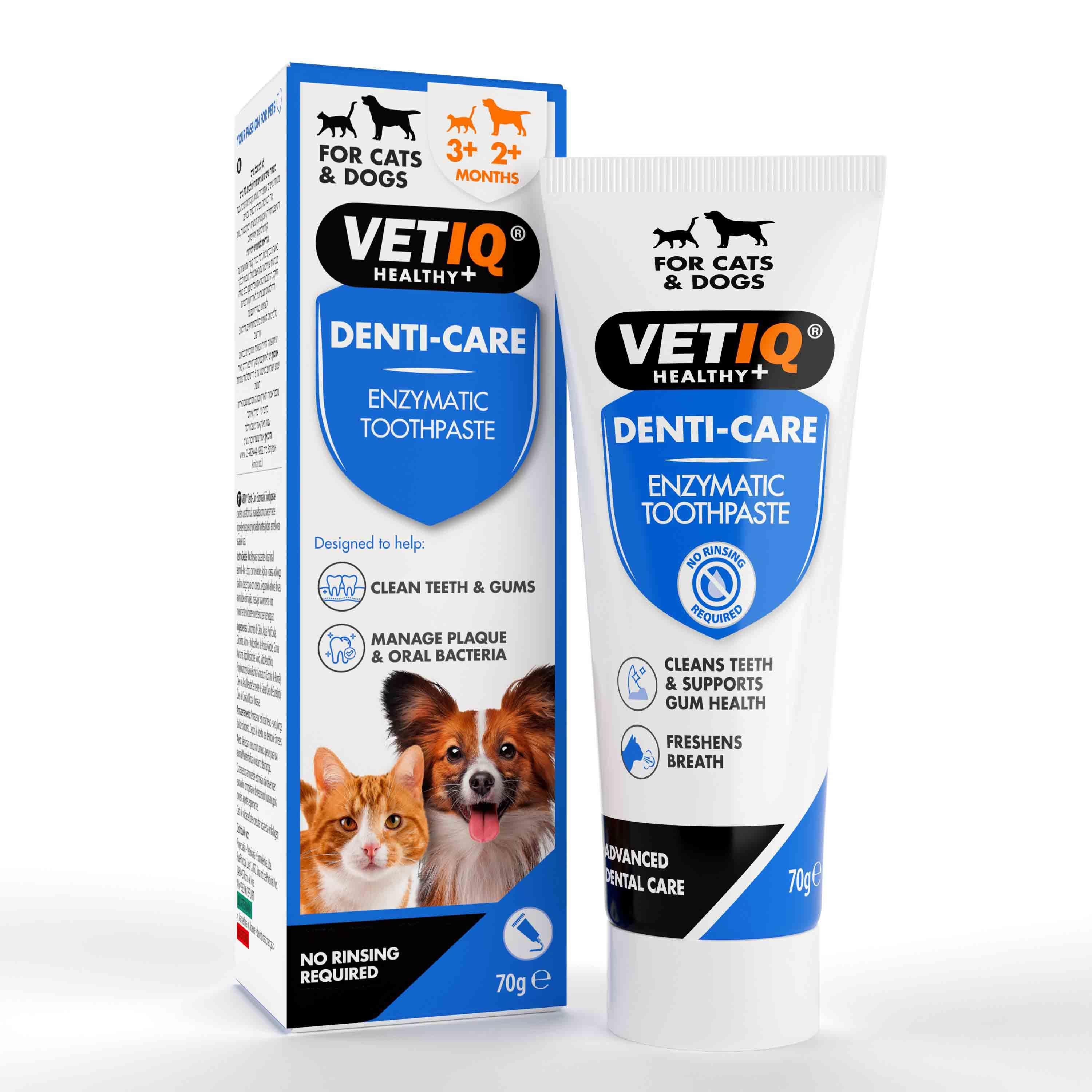VetIQ Denti Care Enzimatik Kedi Köpek Diş Macunu 70 g