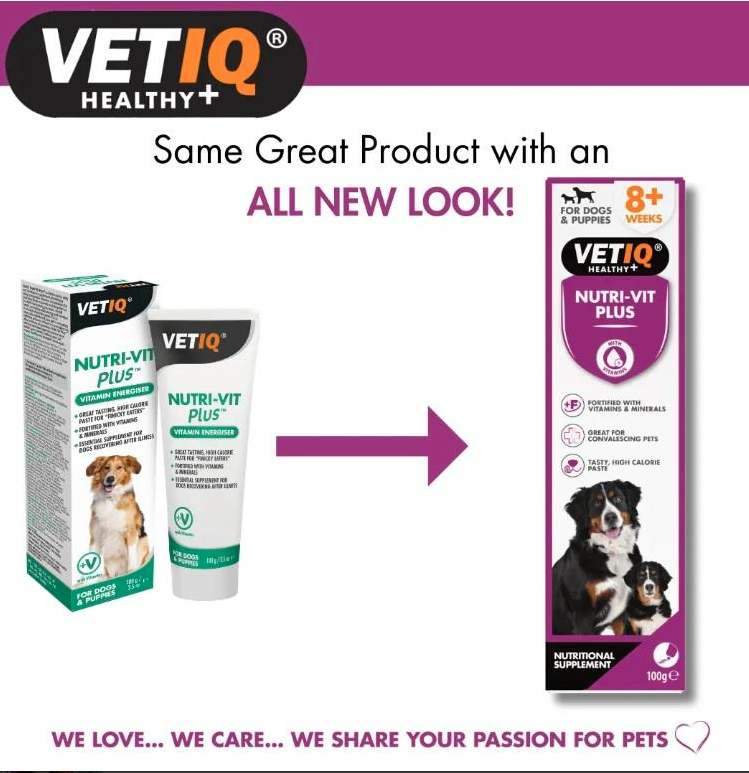 VetIQ Nutri-Vit Plus İştah Açıcı Köpek Vitamin Macunu 100 g