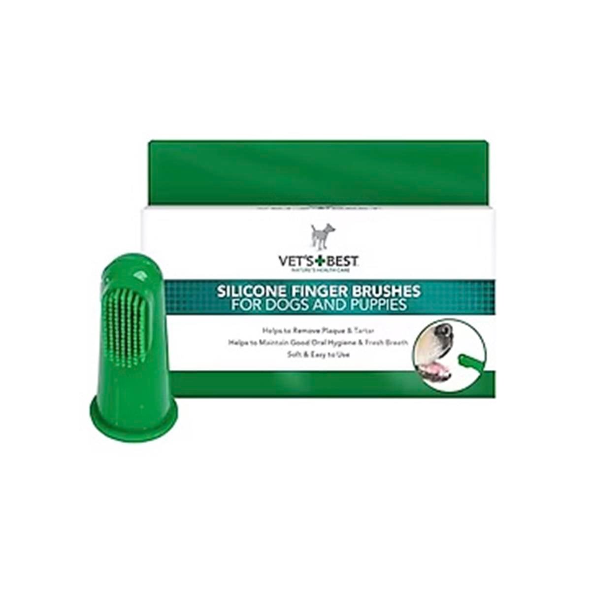 Vets Best Kedi Ve Köpek Parmak Diş Fırçası 5 Adet