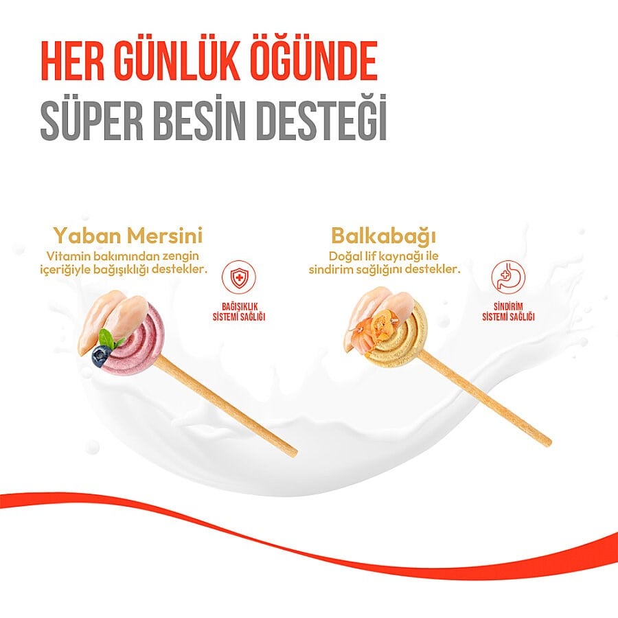 Wanpy Dondurularak Kurutulmuş Lolipop Köpek Ödülü Yaban Mersinli 6 g (5 ADET)