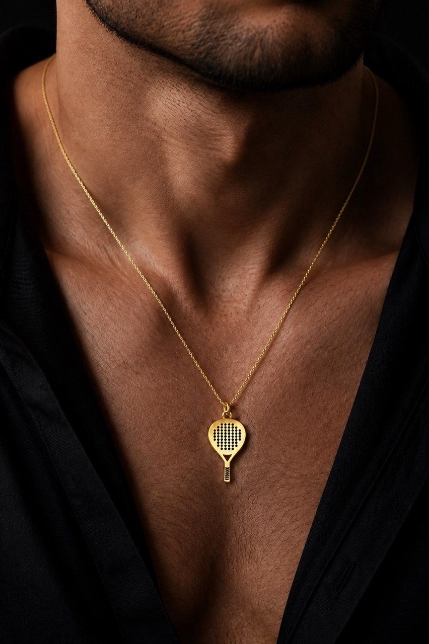 Padel Gümüş Kolye (gold)