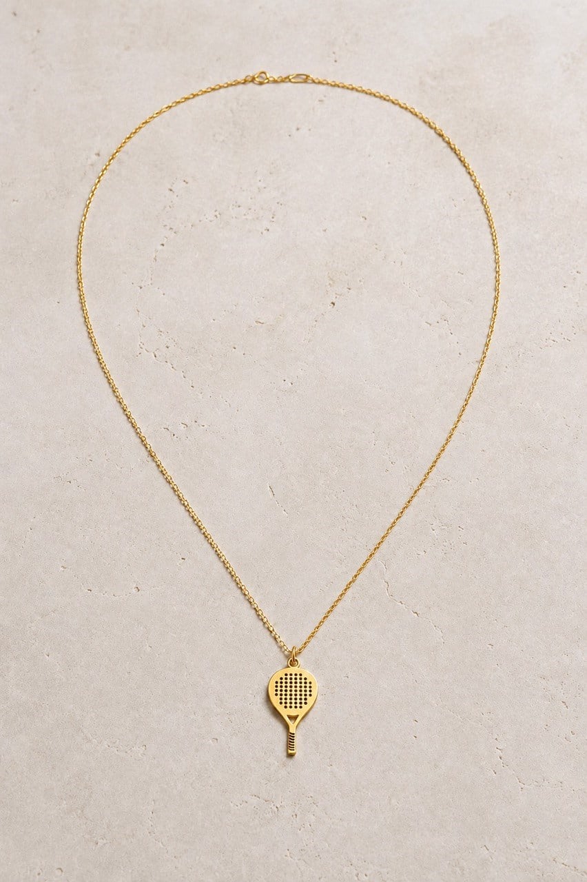 Padel Gümüş Kolye (gold)