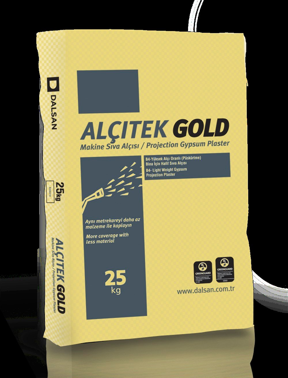 DALSAN ALÇITEK GOLD MAKINA SIVA ALÇISI 25 KG