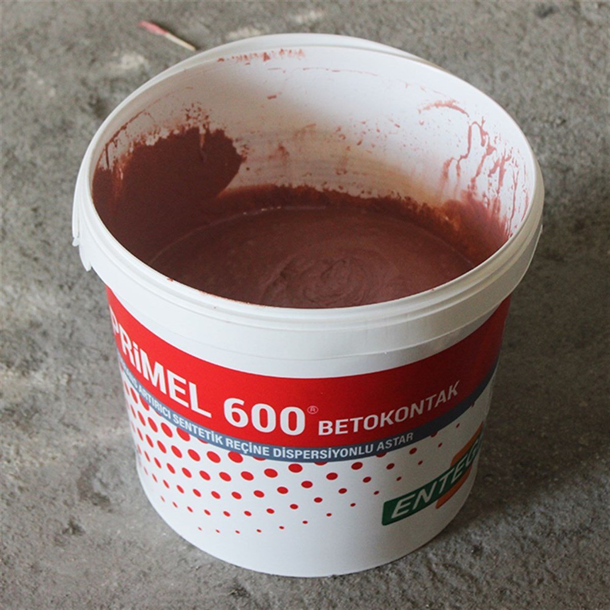 ENTEGRE PRIMEL 600 BRÜT BETON ASTARI 12 KG