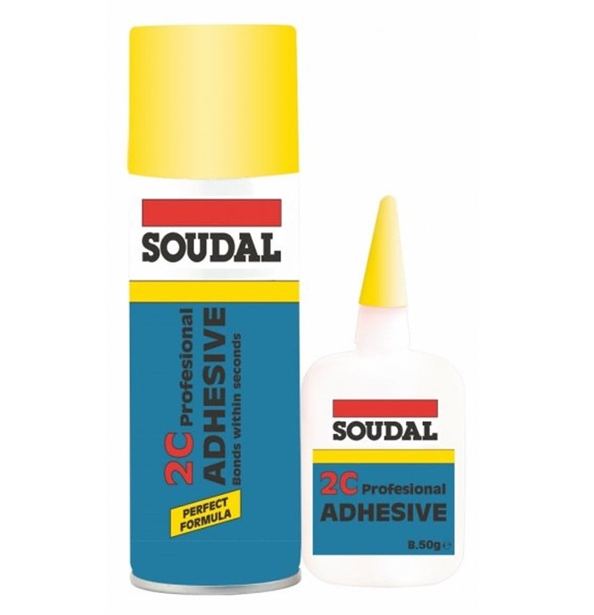 SOUDAL HIZLI YAPISTIRICI 400 ML + 100 GR